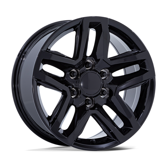 220GB-295828 - Performance Replicas PR220 20X9 6X139.7 28mm Gloss Black - Performance Replicas Wheels Canada