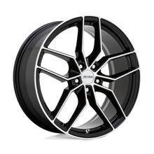 Load image into Gallery viewer, 2085P5C405115B76 - Petrol P5C 20X8.5 5X115  40mm Gloss Black W/ Machined Face - Petrol Wheels Canada