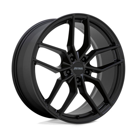 1880P5C355120M76 - Petrol P5C 18X8 5X120  35mm Matte Black - Petrol Wheels Canada