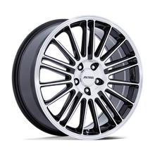 Load image into Gallery viewer, PE001BD17801540 - Petrol PE001 P1D 17X8 5X115 40mm Gloss Black With Machined Face - Petrol Wheels Canada