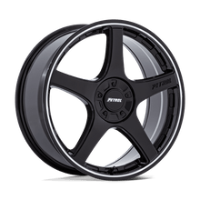 Charger l'image dans la galerie, PE003BD20855935 - Petrol PE003 P2E 20X8.5 5X112 / 5X120 ET 35mm Gloss Black W/ Machined Lip - Petrol Wheels Canada