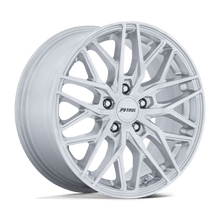 Charger l'image dans la galerie, PE004SD17805235 - Petrol PE004 P3E 17X8 5X120 / ET 35mm Machined Brushed Gloss Silver - Petrol Wheels Canada