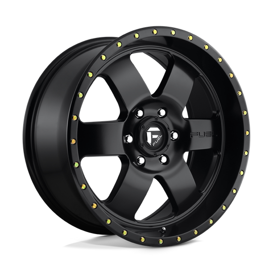 D61820908357 - Fuel Off-Road D618 Podium 20X9 6X139.7 20mm Matte Black - Fuel Off-Road Wheels Canada