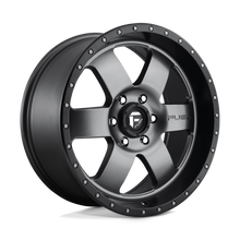 Load image into Gallery viewer, D61920908357 - Fuel Off-Road D619 Podium 20X9 6X139.7 20mm Matte Gun Metal Black Bead Ring - Fuel Off-Road Wheels Canada