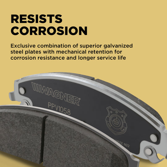 PPV1057B Police Pursuit Vehicle Rear Disc Brake Pad Set BCSJ
