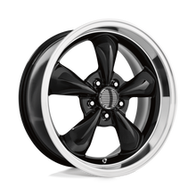 Load image into Gallery viewer, 106B-78650 - Performance Replicas PR106 17X8 5X114.3  0mm Gloss Black/Machined Lip - Performance Replicas Wheels Canada
