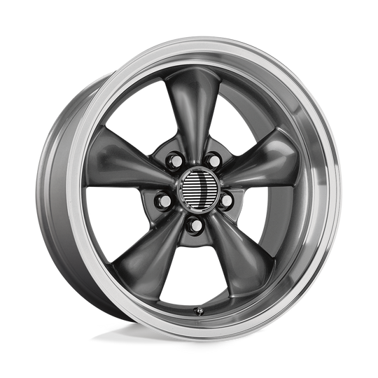 106A-78610 - Performance Replicas PR106 17X8 5X120.65  0mm Anthracite Machined - Performance Replicas Wheels Canada