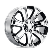 Charger l'image dans la galerie, 113CM-295824 - Performance Replicas PR113 20X9 6X139.7  24mm Chrome With Matte Black Accents - Performance Replicas Wheels Canada