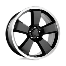 Load image into Gallery viewer, 119B-2299018 - Performance Replicas PR119 22X9 5X115  18mm Gloss Black/Machined Lip - Performance Replicas Wheels Canada