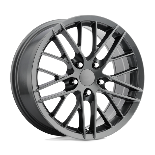 121G-886156 - Performance Replicas PR121 18X8.5 5X120.65  56mm Gunmetal - Performance Replicas Wheels Canada