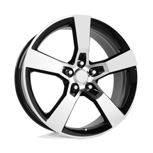 Load image into Gallery viewer, 125B-291240 - Performance Replicas PR125 20X9 5X120  40mm Gloss Black Machined - Performance Replicas Wheels Canada