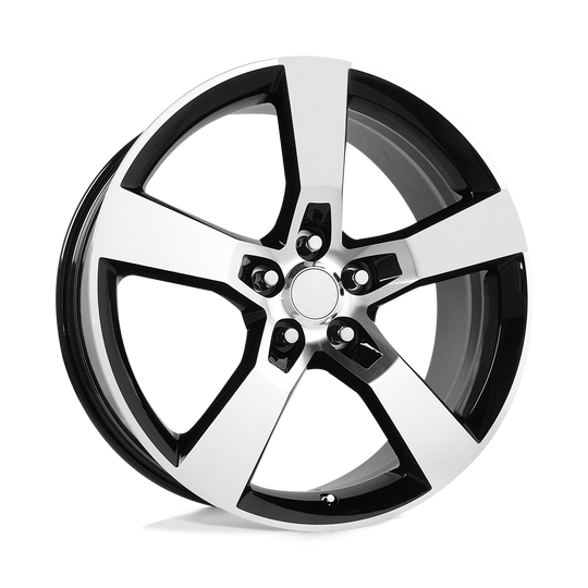 125B-291240 - Performance Replicas PR125 20X9 5X120  40mm Gloss Black Machined - Performance Replicas Wheels Canada