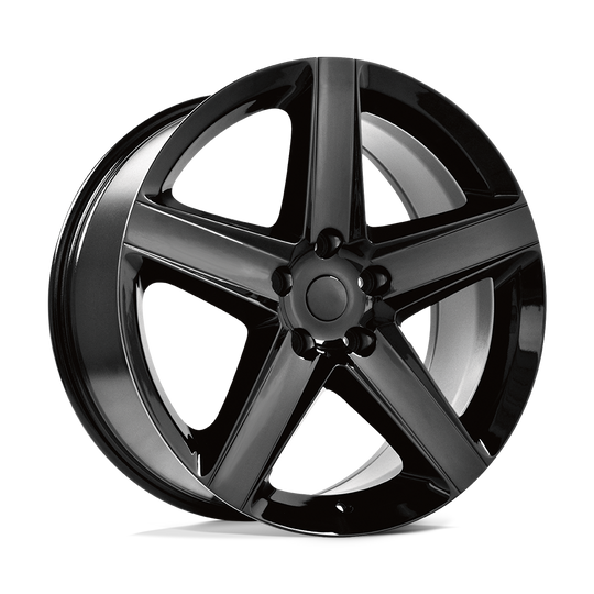 129BC-297334 - Performance Replicas PR129 20X9 5X127  34mm Black Chrome - Performance Replicas Wheels Canada