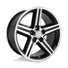 Charger l'image dans la galerie, 148B-88610 - Performance Replicas PR148 18X8 5X120.65  0mm Gloss Black Machined - Performance Replicas Wheels Canada