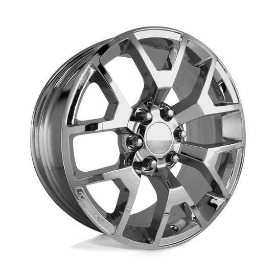 150C-295827 - Performance Replicas PR150 20X9 6X139.7  27mm Chrome - Performance Replicas Wheels Canada
