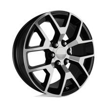 Load image into Gallery viewer, 150B-295827 - Performance Replicas PR150 20X9 6X139.7  27mm Gloss Black/Machined - Performance Replicas Wheels Canada
