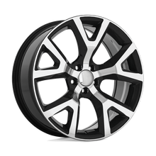 Load image into Gallery viewer, 159BM-874231 - Performance Replicas PR159 18X7.5 5X110  31mm Gloss Black With Machined Face - Performance Replicas Wheels Canada