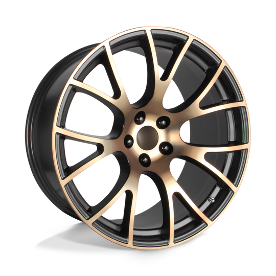 161BB-22959018 - Performance Replicas PR161 22X9.5 5X115  18mm Black Bronze - Performance Replicas Wheels Canada
