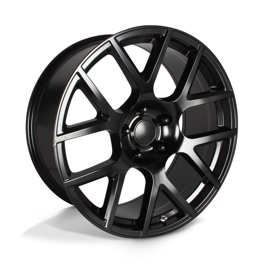 163SB-299020 - Performance Replicas PR163 20X9 5X115  20mm Satin Black - Performance Replicas Wheels Canada