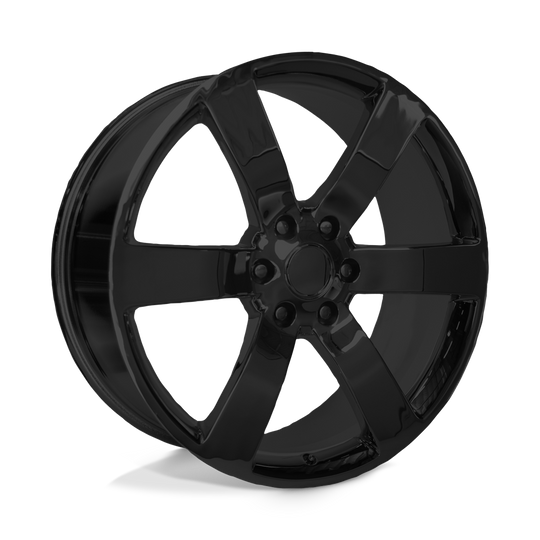 165GB-2415831 - Performance Replicas PR165 24X10 6X139.7  31mm Gloss Black - Performance Replicas Wheels Canada