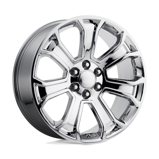 166C-295824 - Performance Replicas PR166 20X9 6X139.7  24mm Chrome - Performance Replicas Wheels Canada