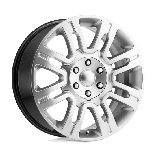 167H-286344 - Performance Replicas PR167 20X8.5 6X135  44mm Hyper Silver - Performance Replicas Wheels Canada