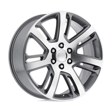 Load image into Gallery viewer, 171GM-2295824 - Performance Replicas PR171 22X9 6X139.7  24mm Gunmetal With Machined Face - Performance Replicas Wheels Canada
