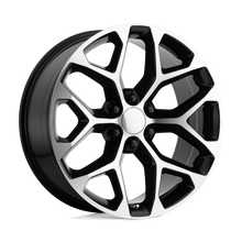 Charger l'image dans la galerie, 176BM-3015831 - Performance Replicas PR176 30X10 6X139.7  31mm Gloss Black Machined - Performance Replicas Wheels Canada