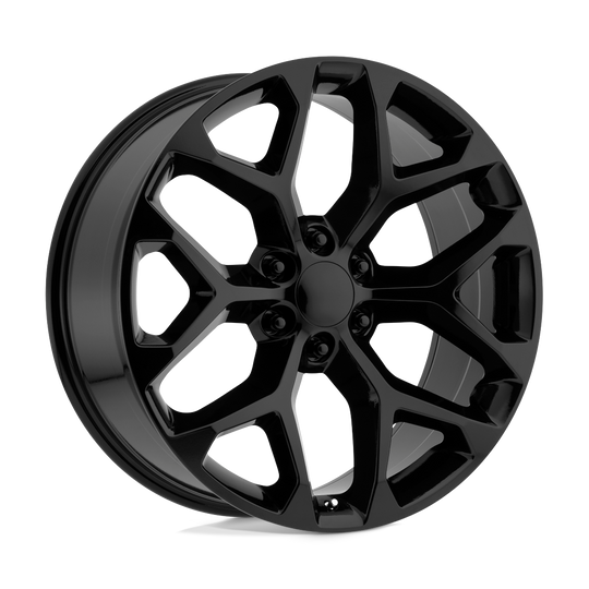 176MB-295824 - Performance Replicas PR176 20X9 6X139.7  24mm Matte Black - Performance Replicas Wheels Canada