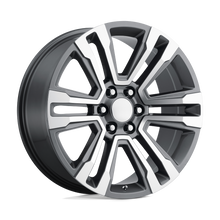 Load image into Gallery viewer, 182GM-295824 - Performance Replicas PR182 20X9 6X139.7  24mm Gunmetal Machined - Performance Replicas Wheels Canada