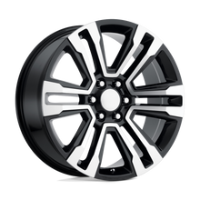 Load image into Gallery viewer, 182BM-295824 - Performance Replicas PR182 20X9 6X139.7  24mm Gloss Black Machined - Performance Replicas Wheels Canada