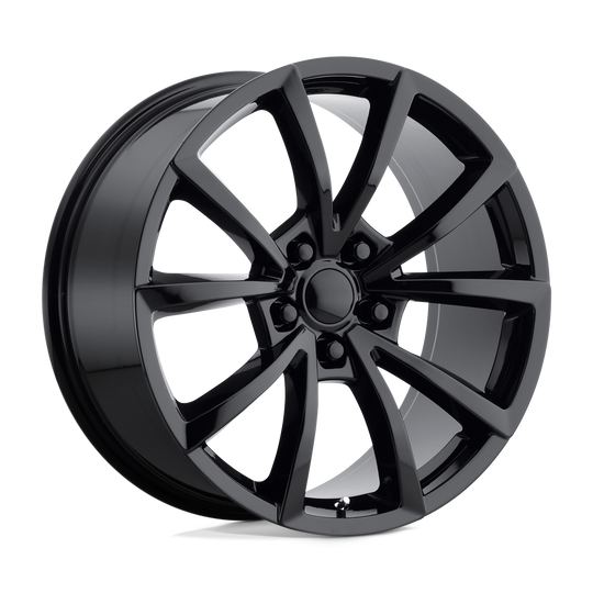 184GB-217350 - Performance Replicas PR184 20X10 5X127  50mm Gloss Black - Performance Replicas Wheels Canada