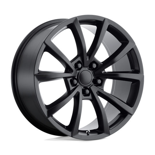 184SB-217350 - Performance Replicas PR184 20X10 5X127  50mm Satin Black - Performance Replicas Wheels Canada