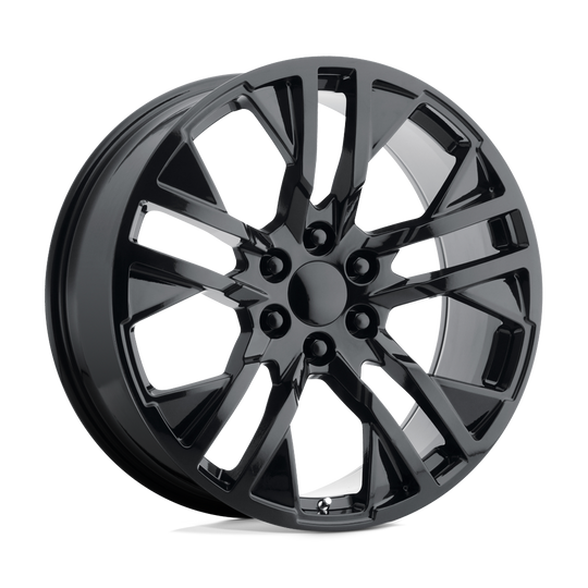 187GB-2295824 - Performance Replicas PR187 22X9 6X139.7  24mm Gloss Black - Performance Replicas Wheels Canada