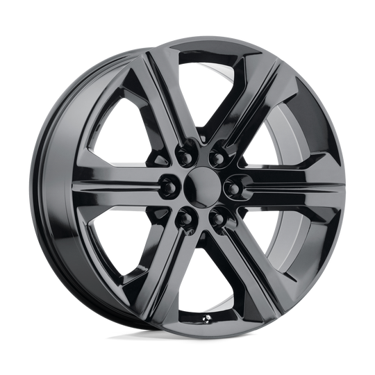 191GB-2295824 - Performance Replicas PR191 22X9 6X139.7  24mm Gloss Black - Performance Replicas Wheels Canada