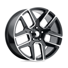 Load image into Gallery viewer, 192BM-295819 - Performance Replicas PR192 20X9 6X139.7  19mm Gloss Black Machined - Performance Replicas Wheels Canada