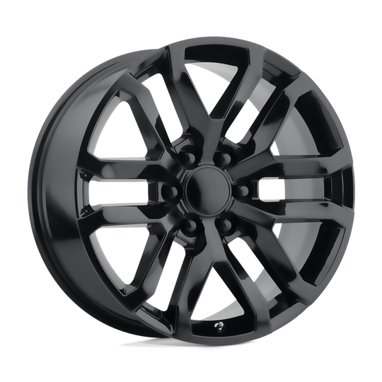 196SB-2295824 - Performance Replicas PR196 22X9 6X139.7  24mm Satin Black - Performance Replicas Wheels Canada