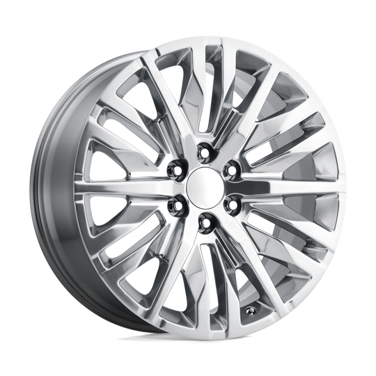 198P-295824 - Performance Replicas PR198 20X9 6X139.7  24mm Polished - Performance Replicas Wheels Canada