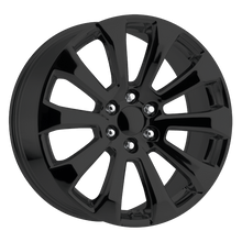 Load image into Gallery viewer, 204GB-2295828 - Performance Replicas PR204 22X9 6X139.7  28mm Gloss Black - Performance Replicas Wheels Canada