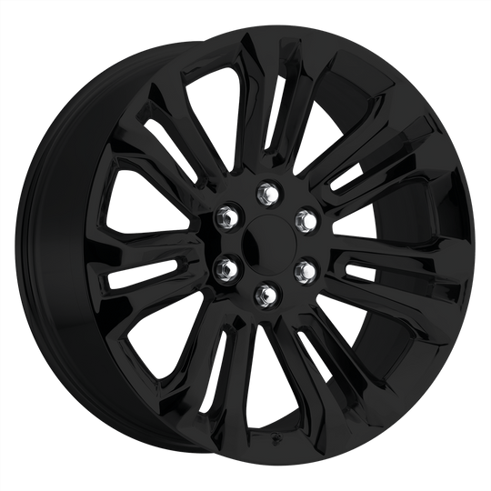 205GB-2295824 - Performance Replicas PR205 22X9 6X139.7  24mm Gloss Black - Performance Replicas Wheels Canada