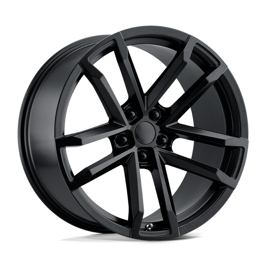 208SB-211223 - Performance Replicas PR208 20X10 5X120  23mm Satin Black - Performance Replicas Wheels Canada