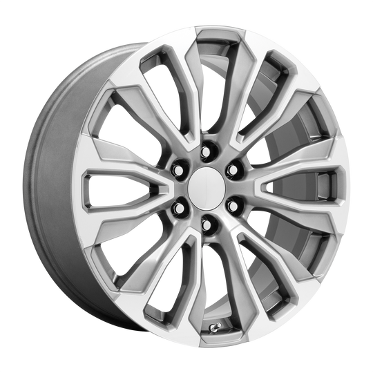 211SM-2615831 - Performance Replicas PR211 26X10 6X139.7  31mm Silver Machined Face - Performance Replicas Wheels Canada