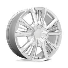 Load image into Gallery viewer, 212SC-2295828 - Performance Replicas PR212 22X9 6X139.7  28mm Silver With Chrome Accents - Performance Replicas Wheels Canada