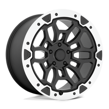 Load image into Gallery viewer, 215BM-218519 - Performance Replicas PR215 20X10 5X139.7  19mm Matte Black Machined - Performance Replicas Wheels Canada