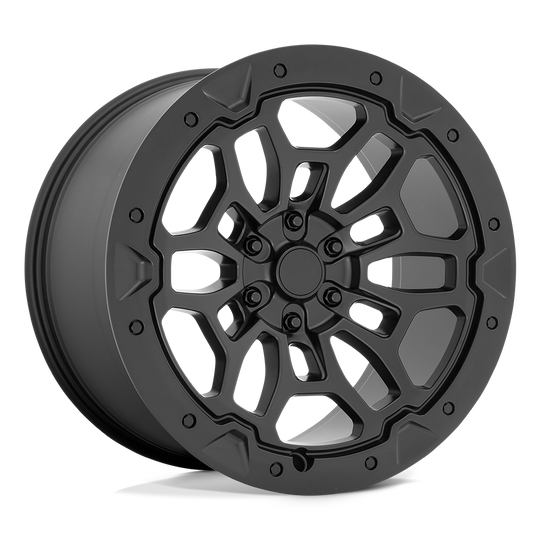 215MB-215819 - Performance Replicas PR215 20X10 6X139.7  19mm Matte Black - Performance Replicas Wheels Canada