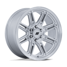 Load image into Gallery viewer, PA206SD20905000 - Pro Comp PA206 Snare 20X9 5X127 ET 0mm Gloss Silver With Machined Face - Pro Comp Wheels Canada