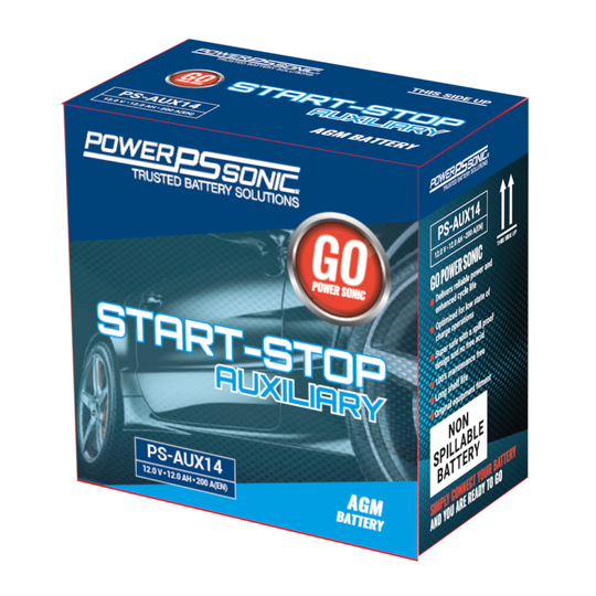 PS-AUX14 Auxiliary Vehicle Battery Start Stop Battery Tectonic Canada