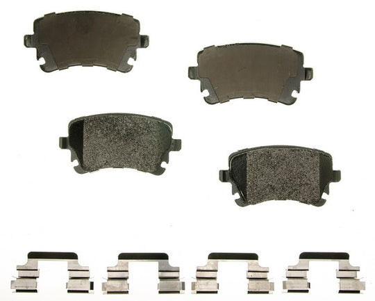 PXD1018 Performance Plus Carbon Fiber Disc Brake Pad Set Agna Brakes