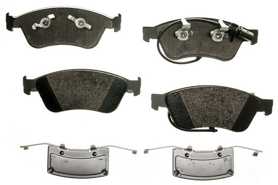 PXD1024A Performance Plus Carbon Fiber Disc Brake Pad Set Agna Brakes