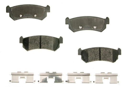 PXD1036 Performance Plus Carbon Fiber Disc Brake Pad Set Agna Brakes